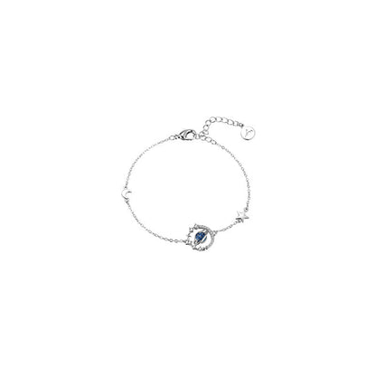 Adjustable Gemstone Bracelet with Diamonds